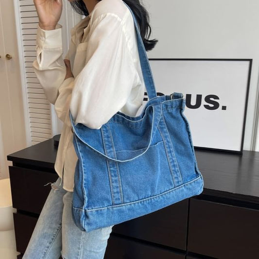 Denim Tote Bag