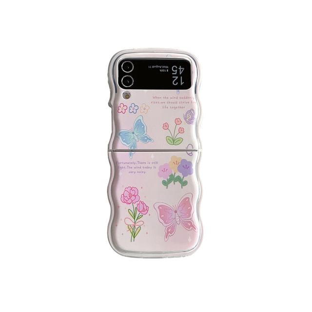 Butterfly Flower Mobile Phone  Case