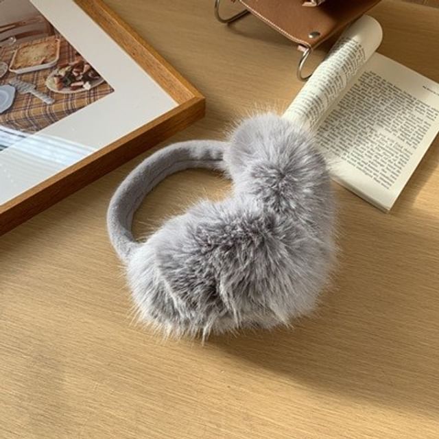 Plain Earmuffs Fluffy
