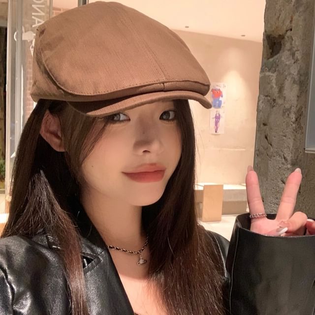Cap Plain Flat