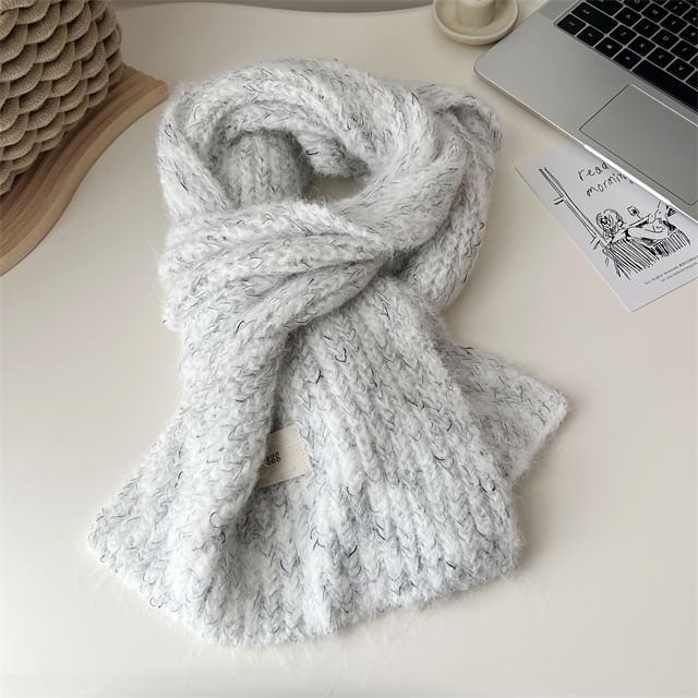Plain Knit Scarf