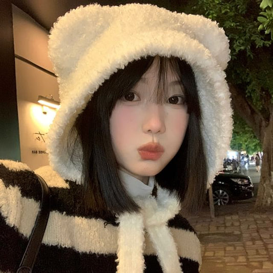 Bonnet Bear Hat Ear Chenille