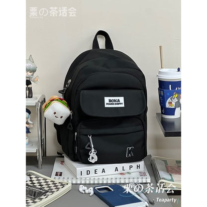 Lettering Logo Backpack / Charm / Set