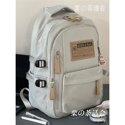 Lettering Label Applique Laptop Backpack / Charm / Set