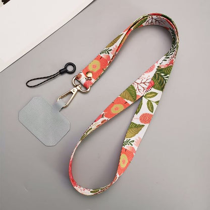 Print Canvas Phone Lanyard with Lanyard Pad