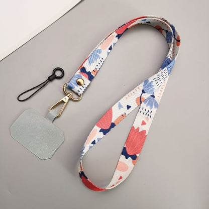 Print Canvas Phone Lanyard with Lanyard Pad