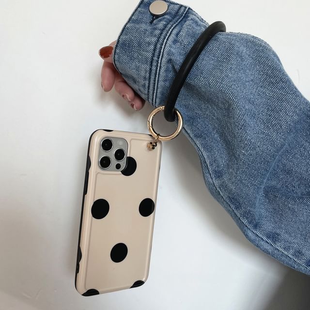 Phone Case Hoop Dot Polka