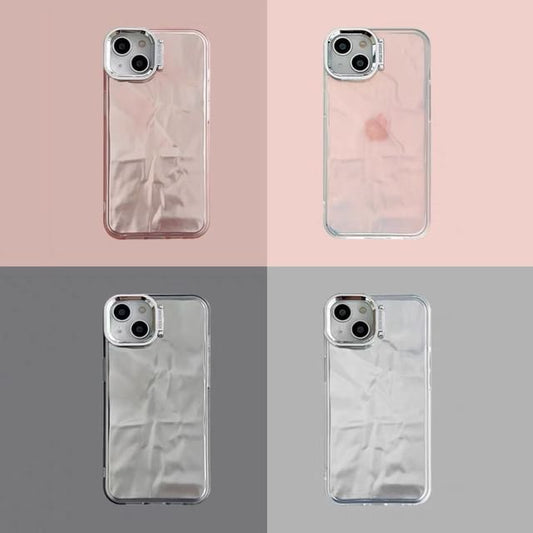 Case Holographic Stand Textured Phone