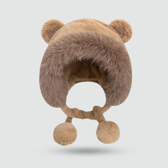 Bear Chenille Hat