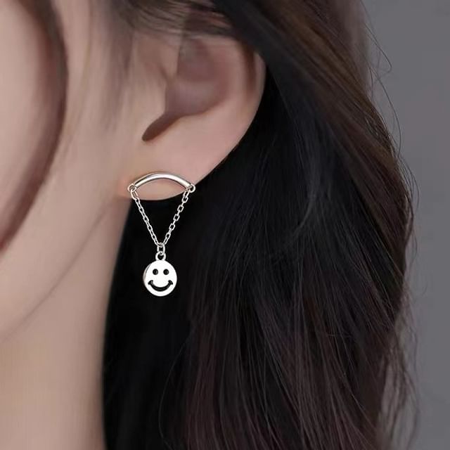 Smiley Face Drop Earring