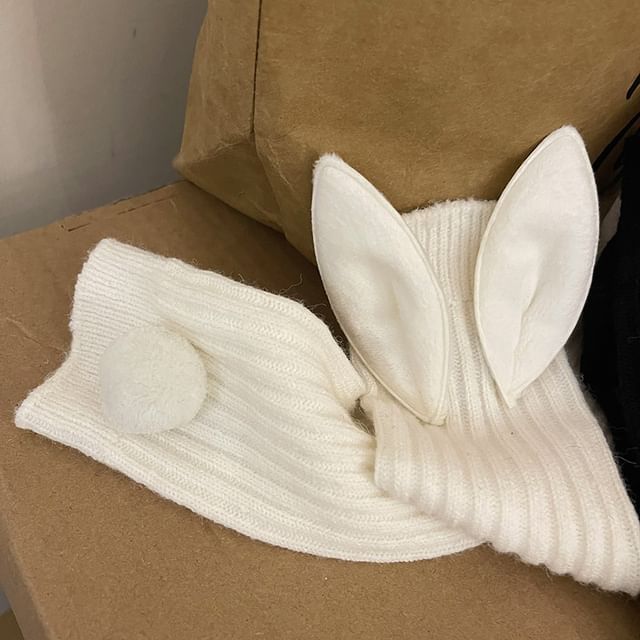 Asymmetrical Rabbit Ear Socks