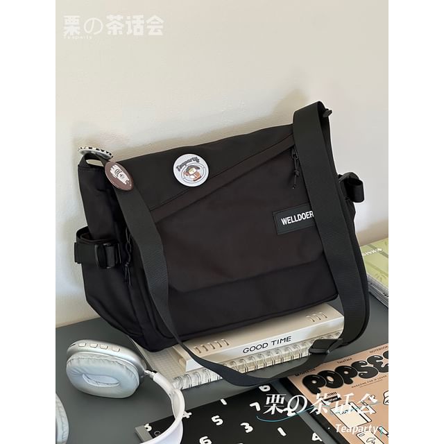 Flap Buckle Messenger Bag