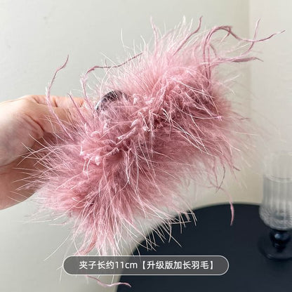 Plain Feather Hair Claw