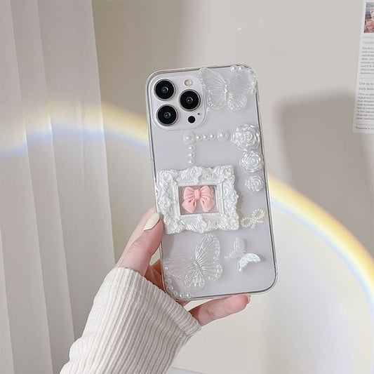 Phone Bow Floral Case