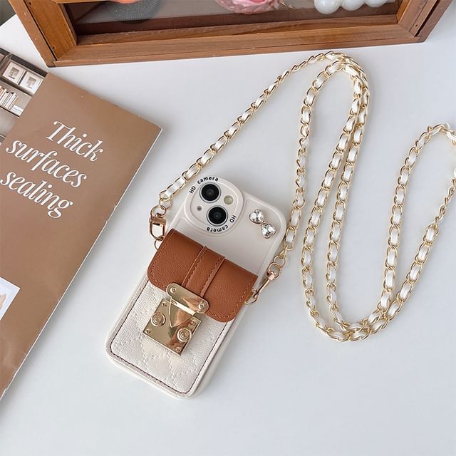 Card Buckled Phone Holder Case