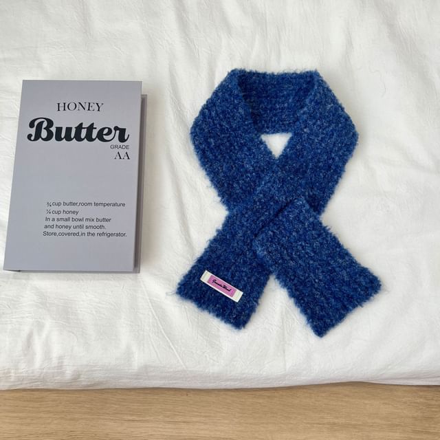 Scarf Light Knit Criss Cross