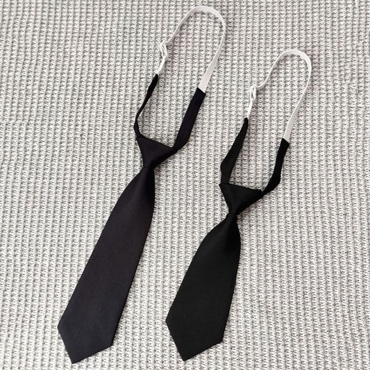 Plain Pre-Tied Necktie