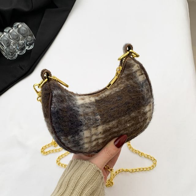 Crossbody Bag Strap Chain Patterned