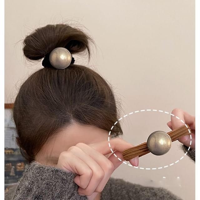 Faux Pearl Hair Tie / Set