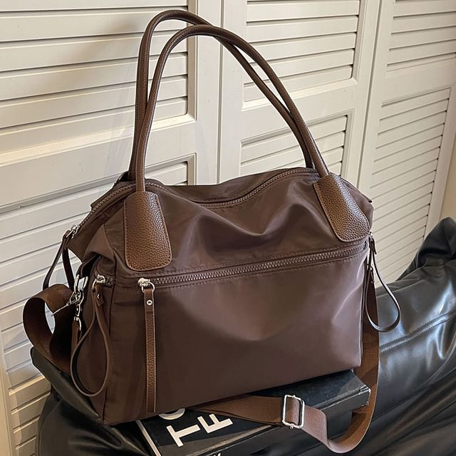 Multi-Pocket Tote Bag