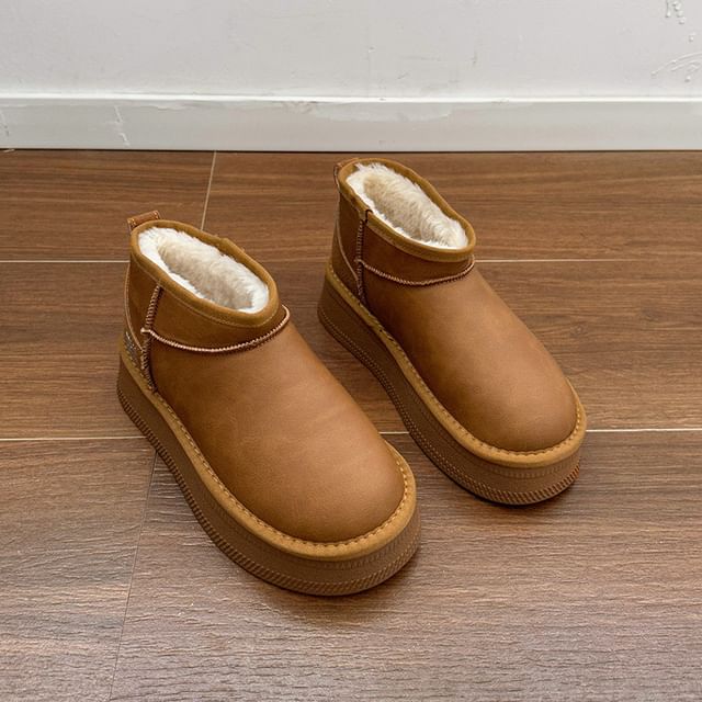 Boots Ankle Platform Snow