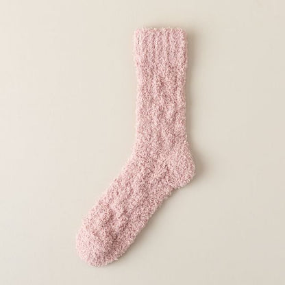 Plain Fleece Socks