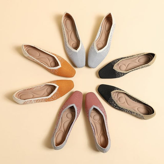 Woven Two Flats Tone