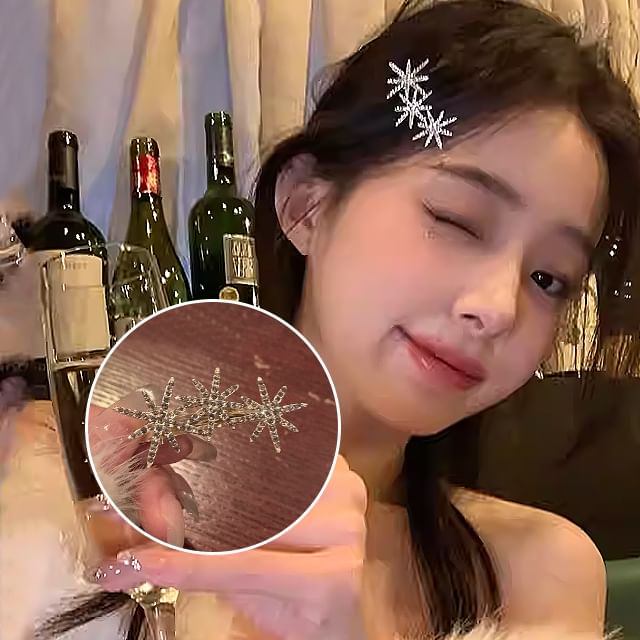 Rhinestone Star Hair Clip
