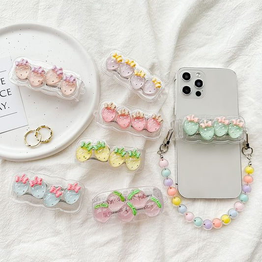 for (Various Clip Designs) Fruit Lanyard Phone