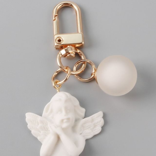 Angel Resin Keyring