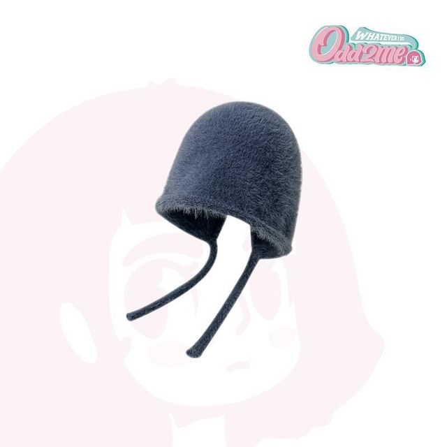 Plain Hat Knit Cloche