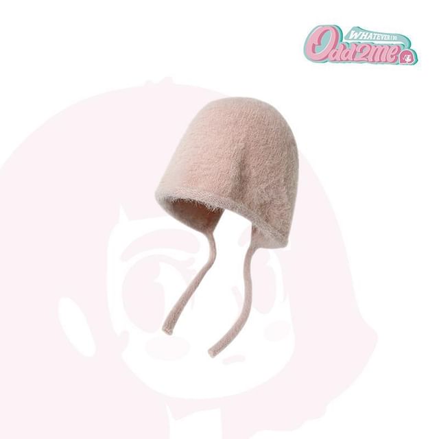 Plain Hat Knit Cloche