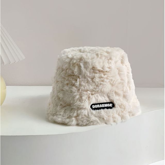 Bucket Hat Lettering Fleece