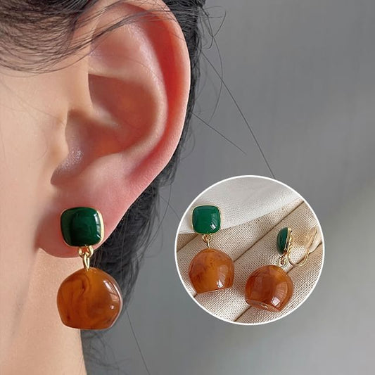 Earring Drop Resin Alloy