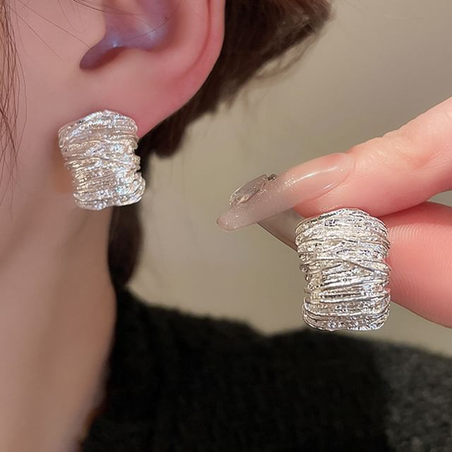 Tone Earring (Various Designs) Silver