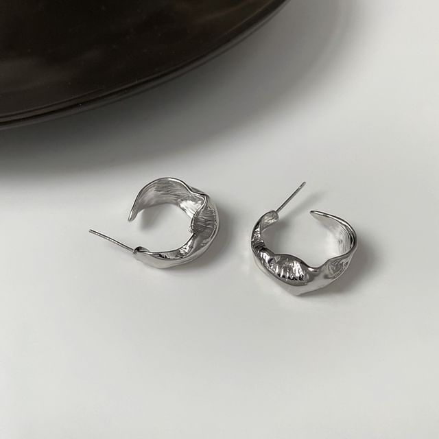 Tone Earring (Various Designs) Silver
