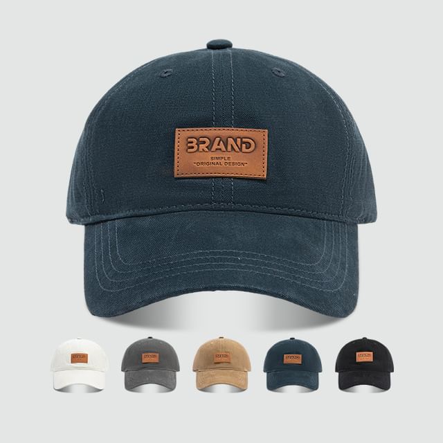 Baseball Cap Applique Lettering