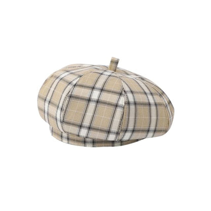 Plaid Beret