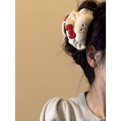 Dumpling Fabric Hair Clamp / Hair Clip (Various Designs)