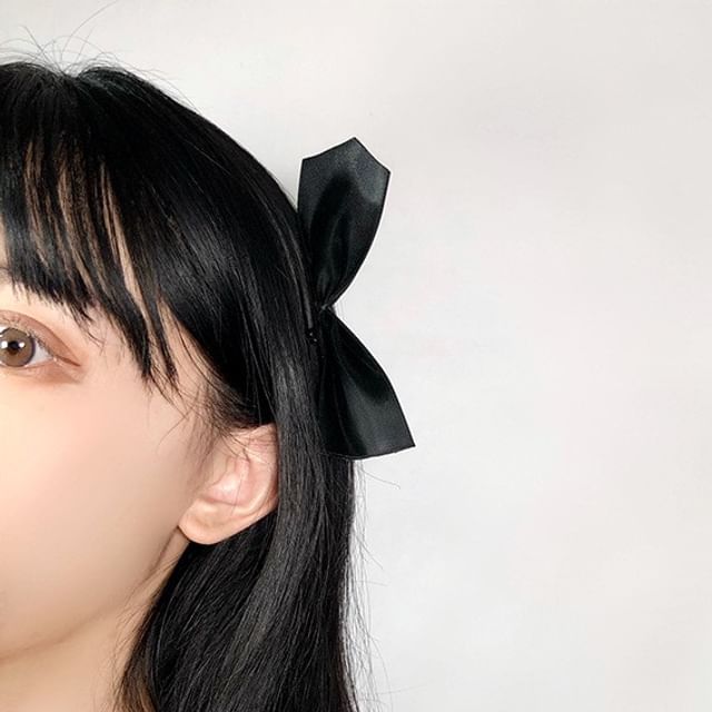 Clip Fabric Bow Hair