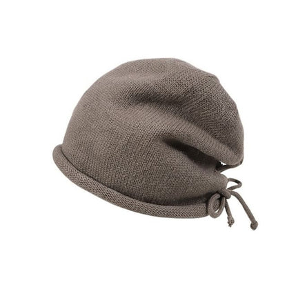 Plain Roll Hem Beanie