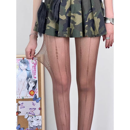 Jacquard Tights