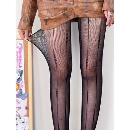 Jacquard Tights