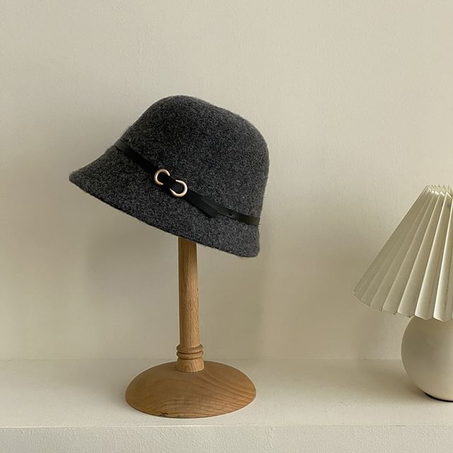 Belt Cloche Hat