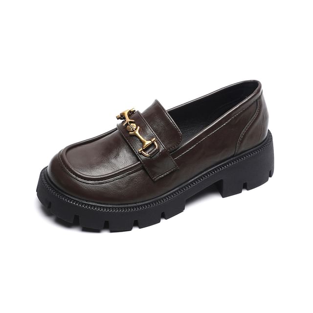 Platform Horsebit Loafers