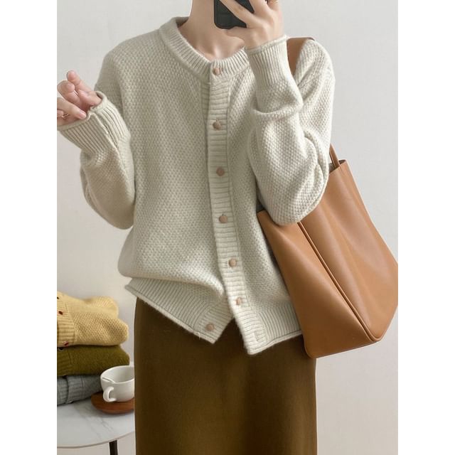 Cardigan Button-Up Plain