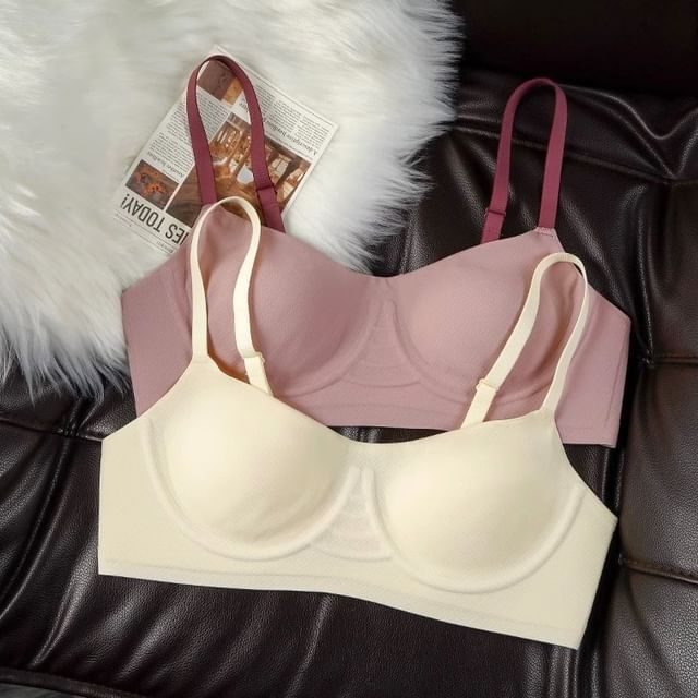 Plain Bra Wireless