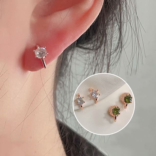 Ear Alloy Cuff Rhinestone