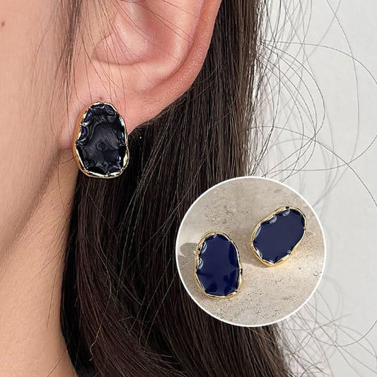 Ear Irregular Glaze Alloy Cuff