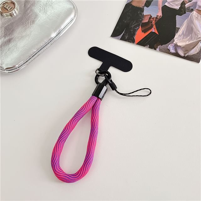 Phone Strap with Lanyard Pad